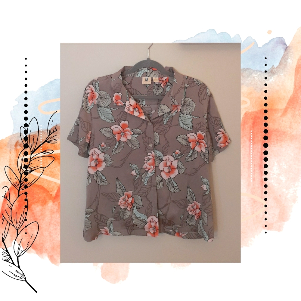 Vintage Hawaiian Button-down